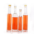 Custom long neck 200ml 375ml 500ml 750ml glass wine bottle with for liquor vodka